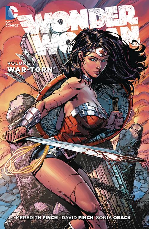 DC COMICS TRADE WONDER WOMAN HC VOL 07 WAR TORN