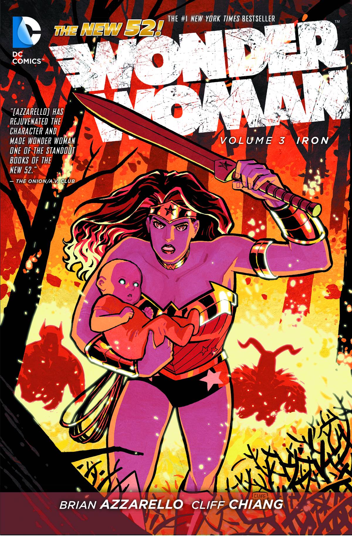 DC COMICS TRADE WONDER WOMAN TP VOL 03 IRON (N52)