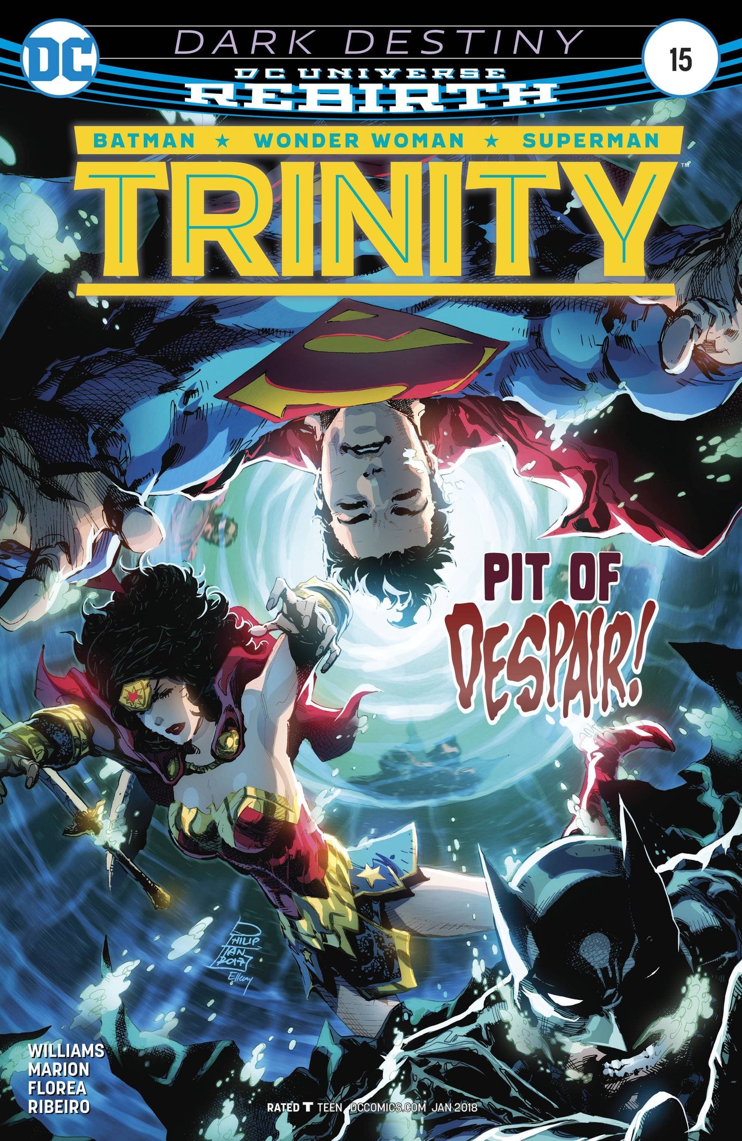 DC COMICS TRINITY #15