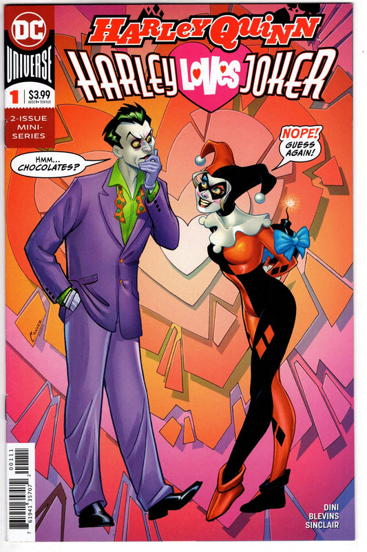 DC COMICS VF HARLEY LOVES JOKER #1 (OF 2)