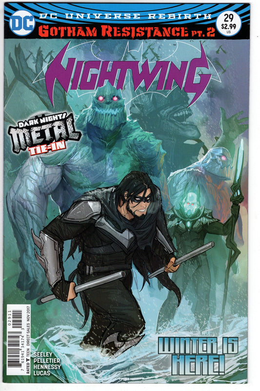 DC COMICS VF NIGHTWING #29 (METAL)