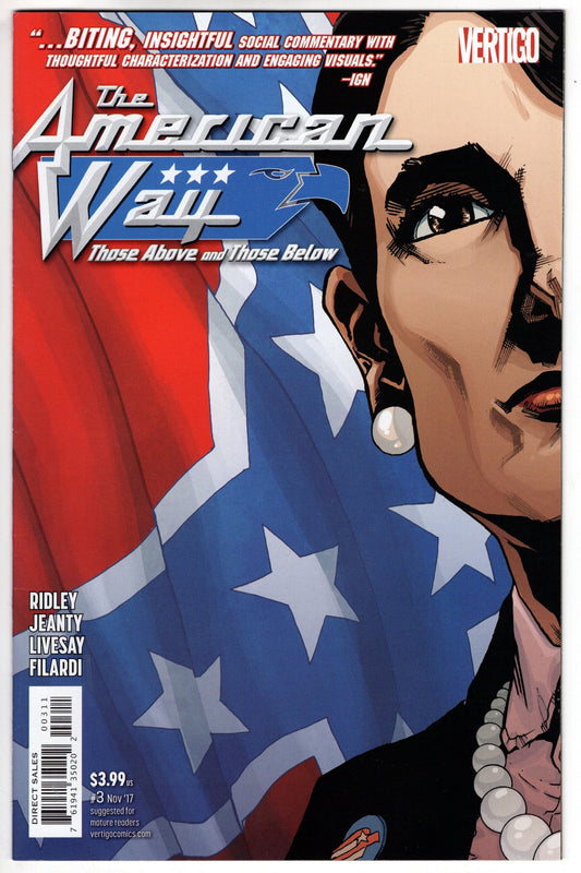 DC COMICS VF/NM AMERICAN WAY THOSE ABOVE AND BELOW #3 (OF 6) (MR)
