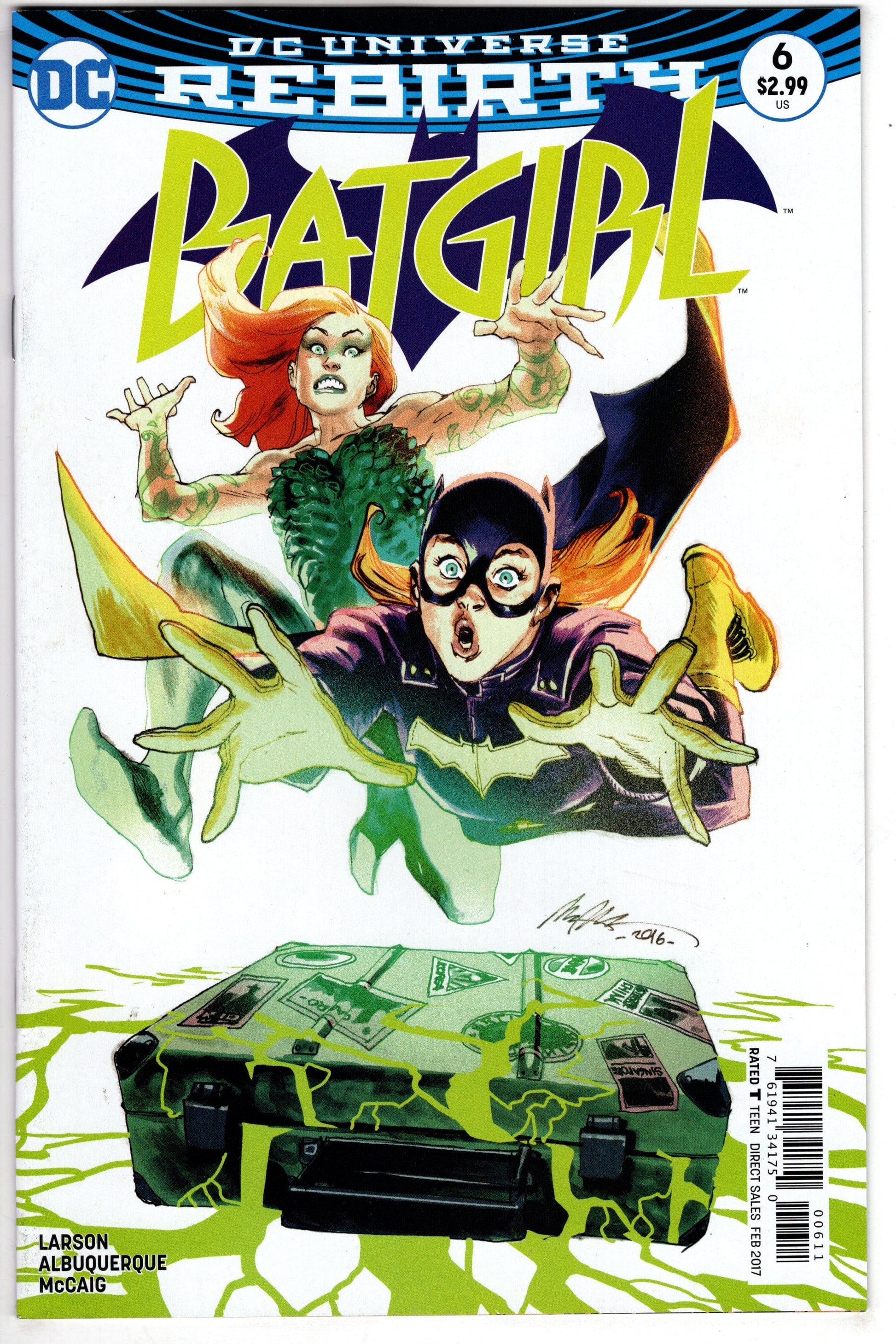 DC COMICS VF/NM BATGIRL #6