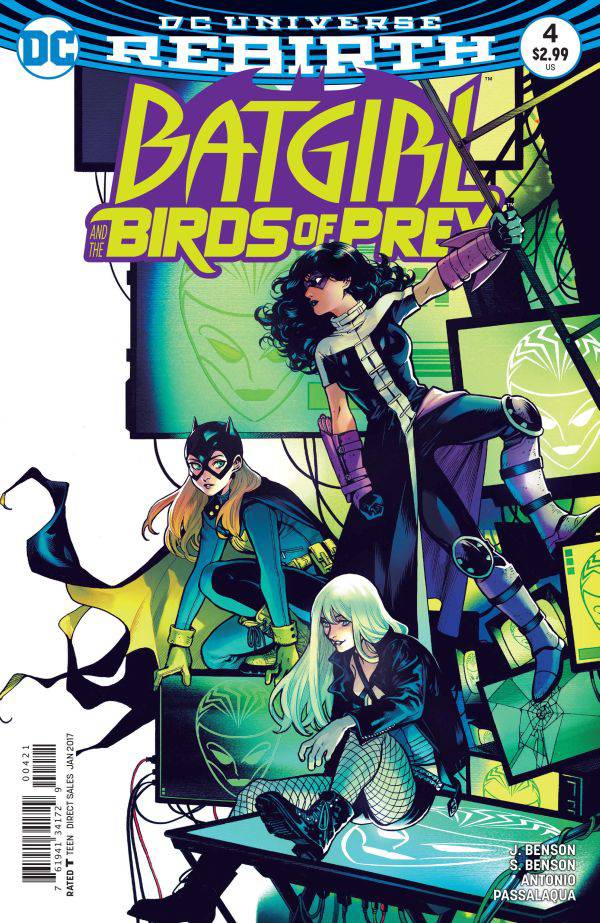 DC COMICS VF/NM BATGIRL AND THE BIRDS OF PREY #4 VAR ED