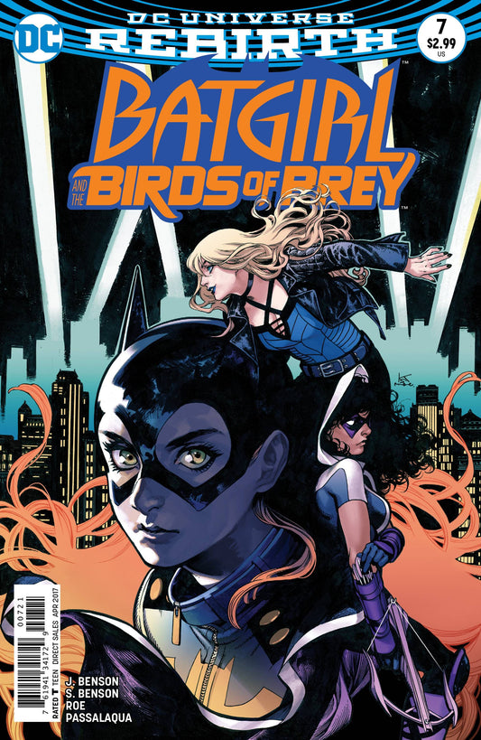 DC COMICS VF/NM BATGIRL AND THE BIRDS OF PREY #7 VAR ED