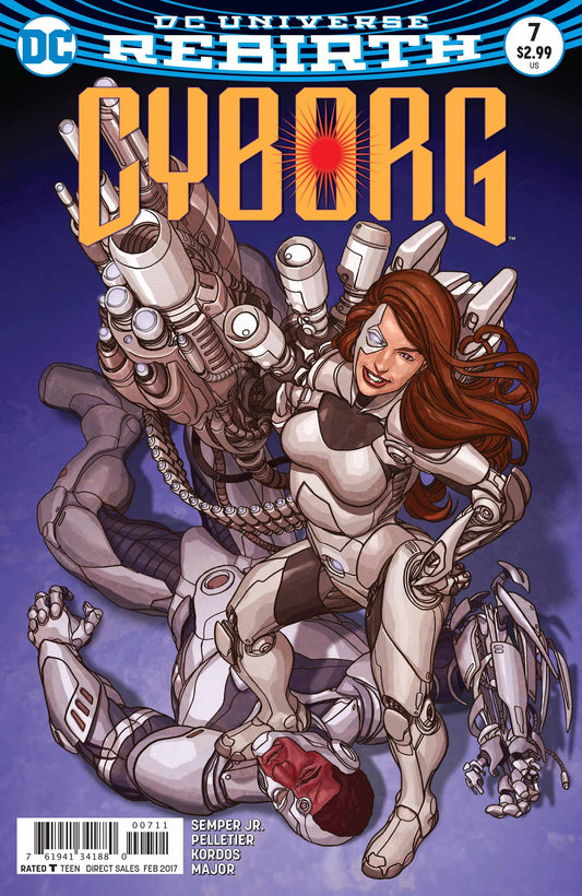 DC COMICS VF/NM CYBORG #7