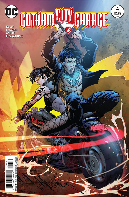 DC COMICS VF/NM GOTHAM CITY GARAGE #4