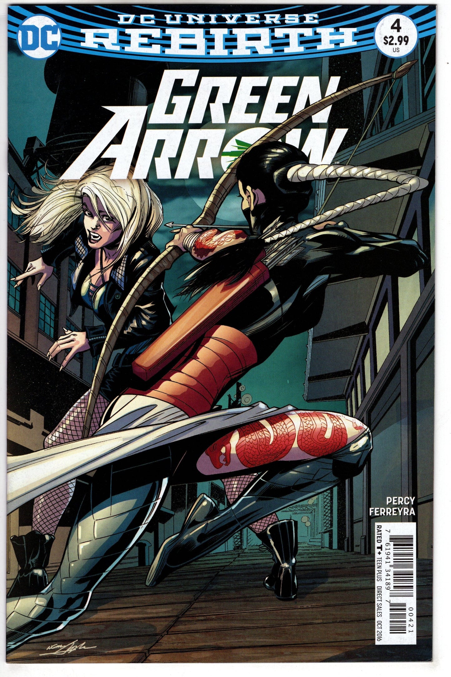 DC COMICS VF/NM GREEN ARROW #4 VAR ED