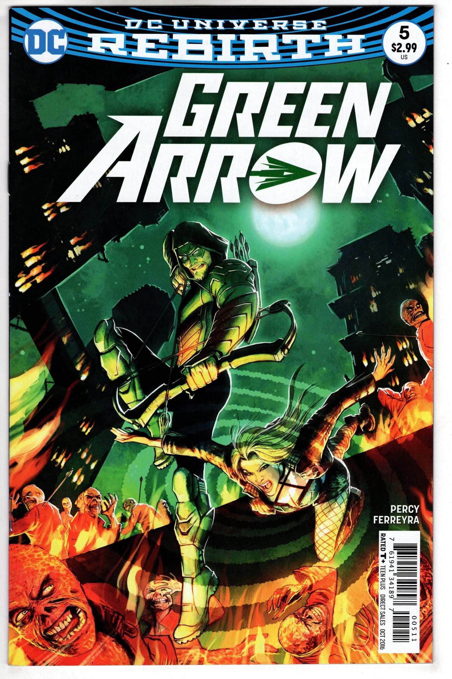 DC COMICS VF/NM GREEN ARROW #5