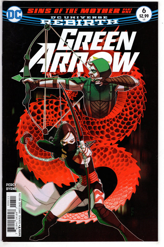 DC COMICS VF/NM GREEN ARROW #6