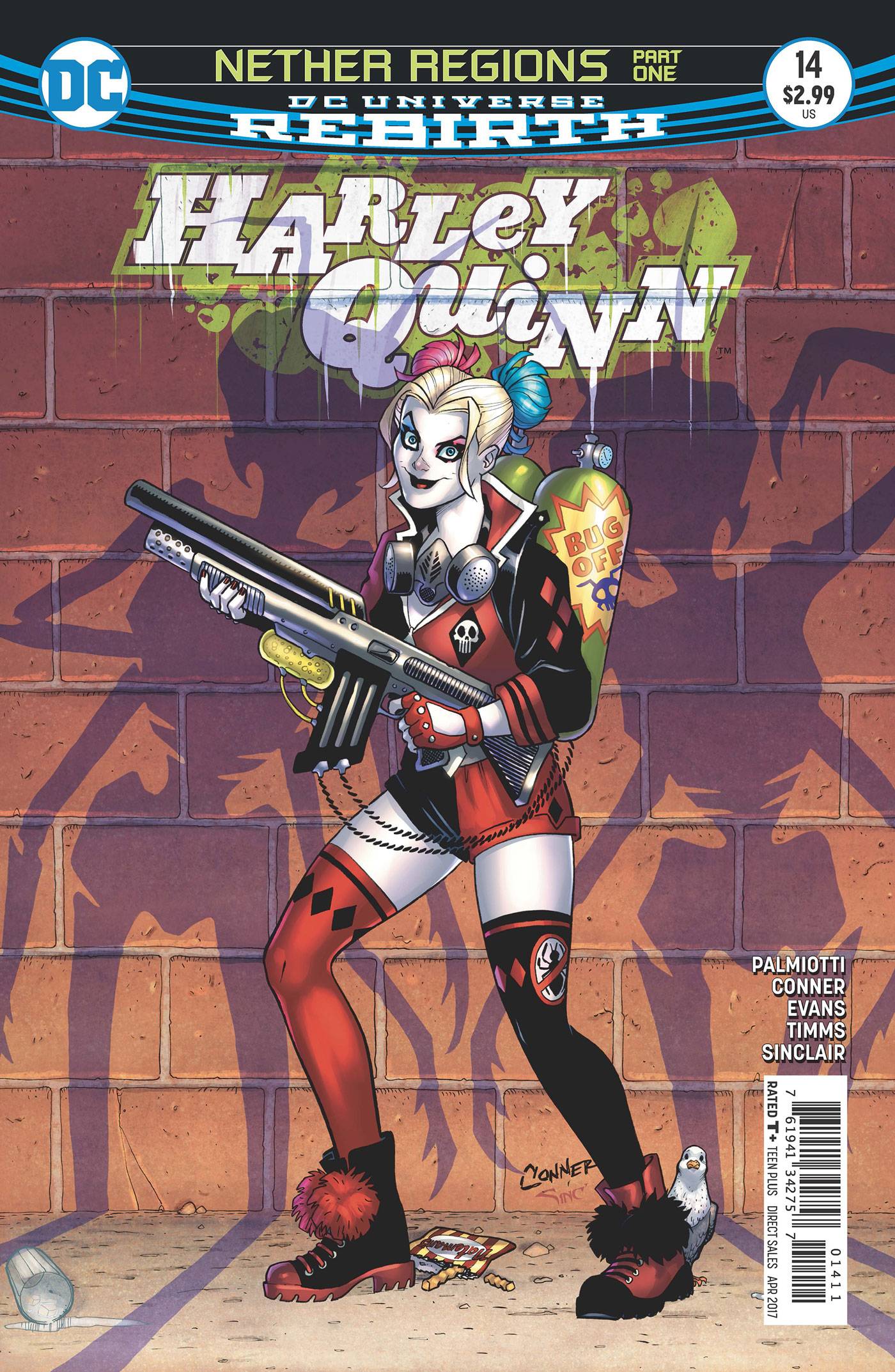 DC COMICS VF/NM HARLEY QUINN #14