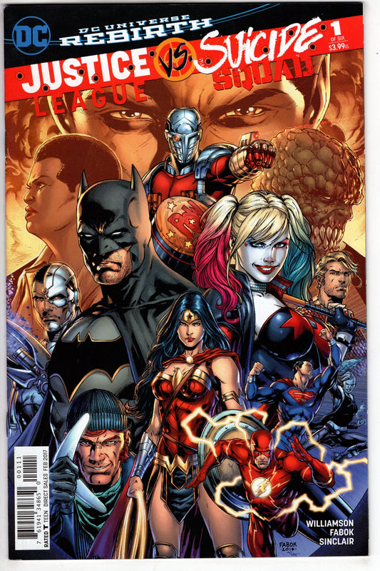 DC COMICS VF/NM JUSTICE LEAGUE SUICIDE SQUAD #1 (OF 6)