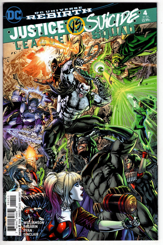 DC COMICS VF/NM JUSTICE LEAGUE SUICIDE SQUAD #4 (OF 6)