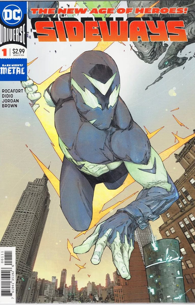 DC COMICS VF/NM SIDEWAYS #1