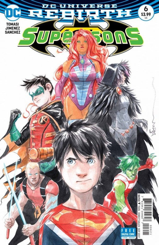 DC COMICS VF/NM SUPER SONS #6 VAR ED