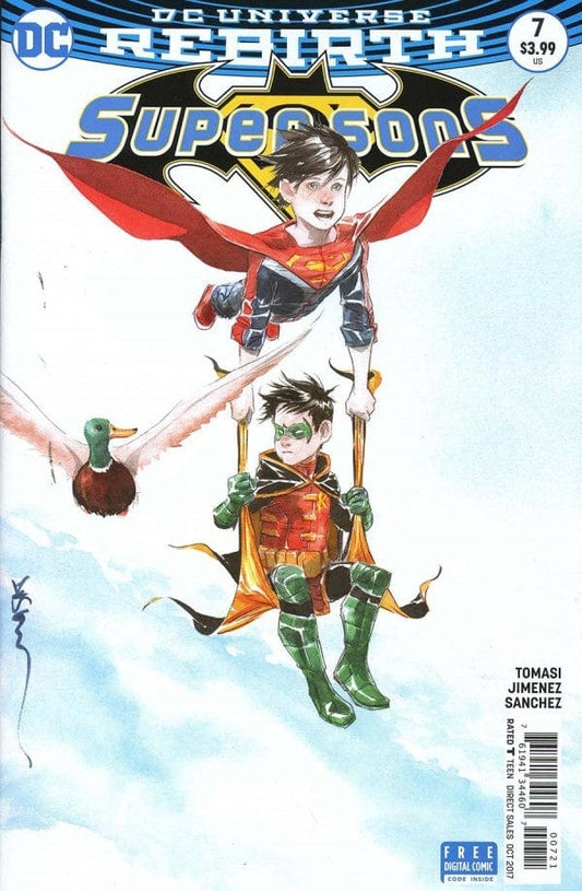DC COMICS VF/NM SUPER SONS #7 VAR ED