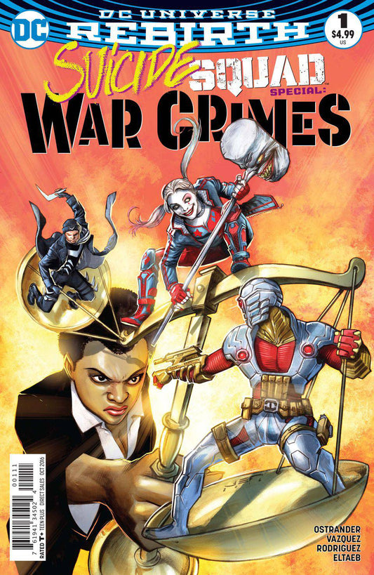 DC COMICS VF+ SUICIDE SQUAD WAR CRIMES SPECIAL #1