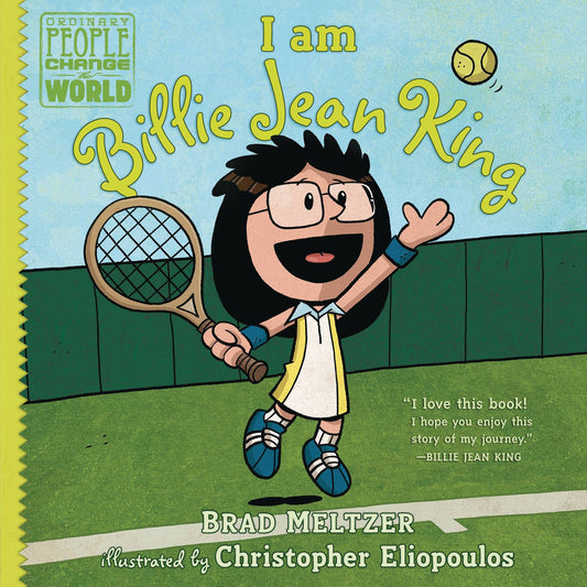 DIAL BOOKS KIDS I AM BILLIE JEAN KING YR HC