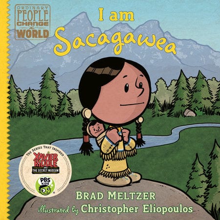 DIAL BOOKS KIDS I AM SACAGAWEA YR HC NEW PTG