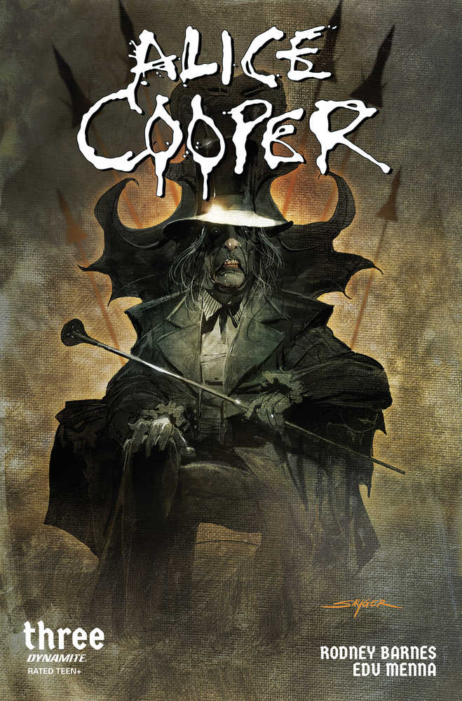 DYNAMITE COMIC BOOK Alice Cooper #3 Cover A Sayger