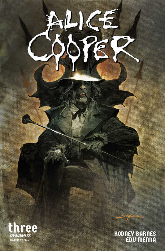 DYNAMITE COMIC BOOK Alice Cooper #3 Cover A Sayger