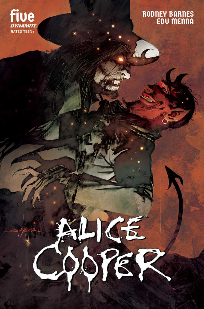 DYNAMITE COMIC BOOK Alice Cooper #5 Cover A Sayger