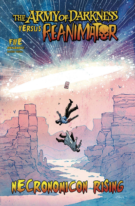 DYNAMITE COMIC BOOK AOD VS REANIMATOR NECRONOMICON RISING #5 CVR B MITTEN