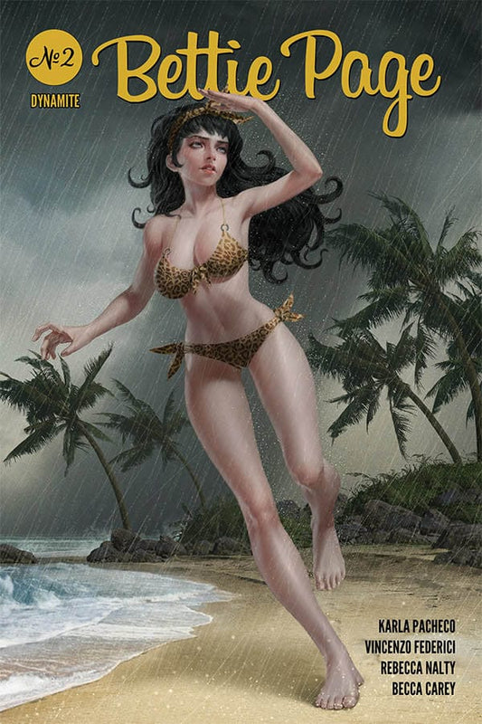 DYNAMITE comic book BETTIE PAGE #2 CVR A YOON