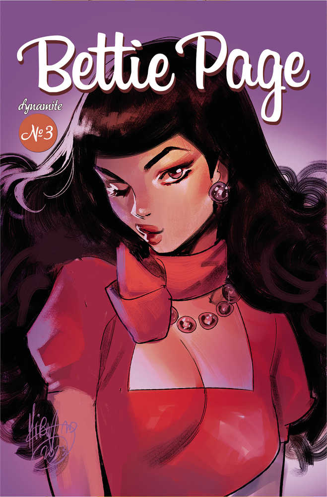 DYNAMITE COMIC BOOK Bettie Page #3 Cover D Andolfo