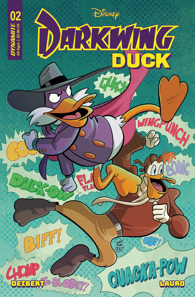 DYNAMITE COMIC BOOK Darkwing Duck #2 Cover D Edgar