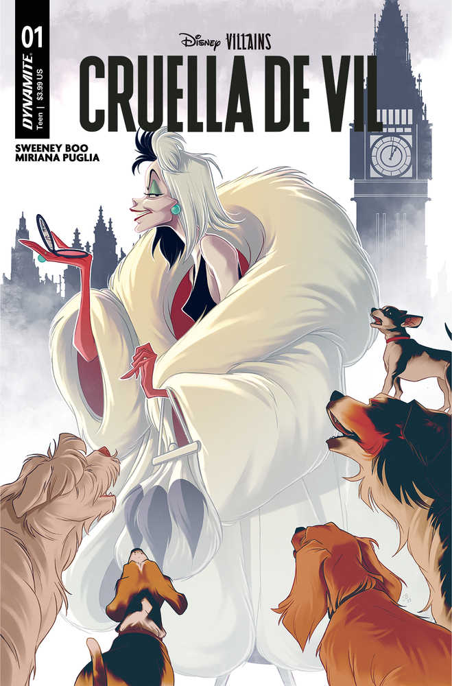 DYNAMITE COMIC BOOK Disney Villains Cruella De Vil #1 Cover A Boo
