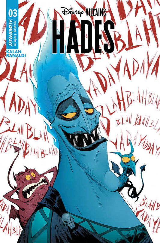 DYNAMITE COMIC BOOK Disney Villains Hades #3 Cover B Lee