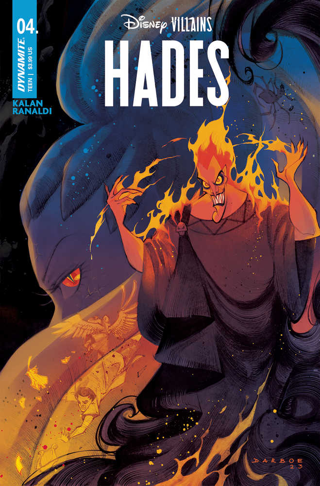 DYNAMITE COMIC BOOK Disney Villains Hades #4 Cover A Darboe