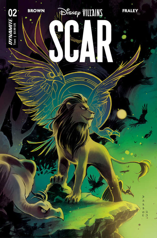 DYNAMITE COMIC BOOK Disney Villains Scar #2 Cover A Darboe
