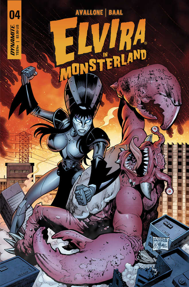DYNAMITE COMIC BOOK Elvira In Monsterland #4 Cover A Acosta