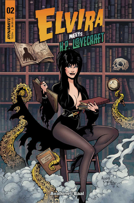 DYNAMITE COMIC BOOK Elvira Meets Hp Lovecraft #2 Cover A Acosta