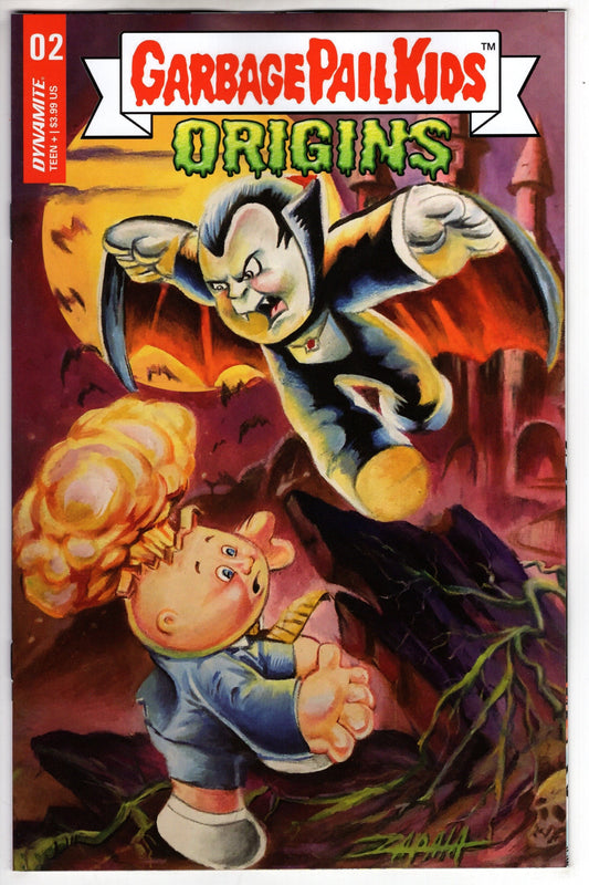 DYNAMITE COMIC BOOK Garbage Pail Kids Origins #2 Cover B Zapata