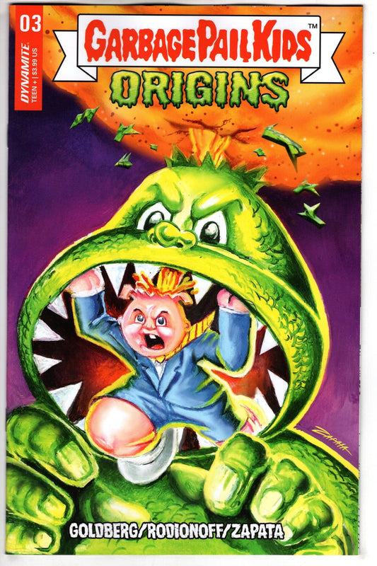 DYNAMITE COMIC BOOK Garbage Pail Kids Origins #3 Cover B Zapata