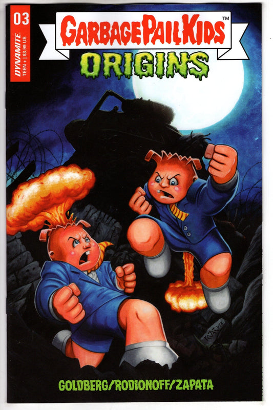 DYNAMITE COMIC BOOK Garbage Pail Kids Origins #3 Cover C Kadar