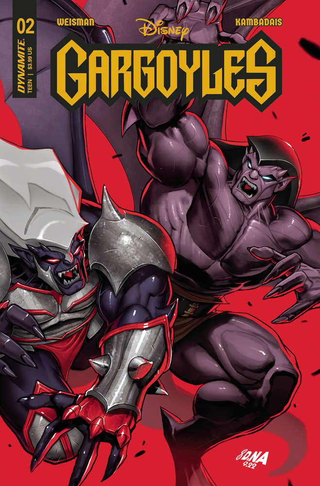 DYNAMITE COMIC BOOK Gargoyles #2 Cover A Nakayama