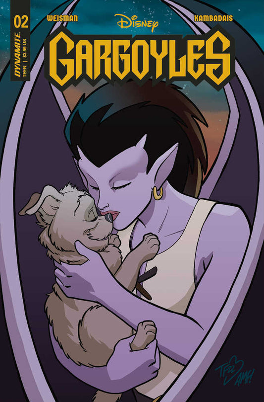 DYNAMITE COMIC BOOK Gargoyles #2 Cover F Fleecs & Forstner