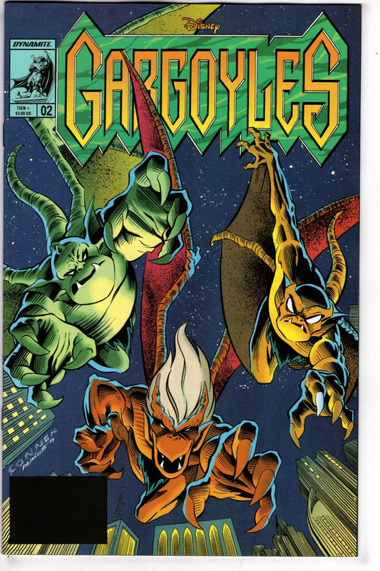 DYNAMITE COMIC BOOK Gargoyles #2 Cover N 50 Copy Variant Edition Conner Modern Icon Vigin
