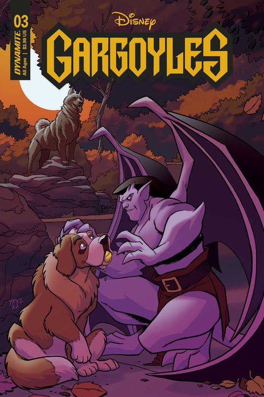 DYNAMITE COMIC BOOK Gargoyles #3 Cover F Fleecs & Forstner