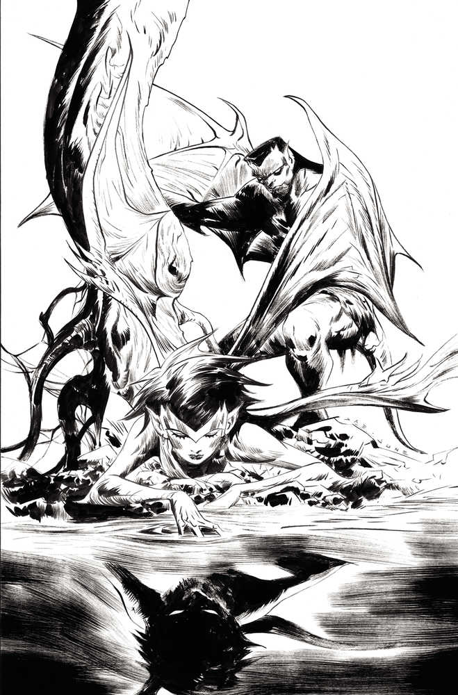DYNAMITE COMIC BOOK Gargoyles Dark Ages #1 Cover O 20 Copy Lee Line Art Virgin