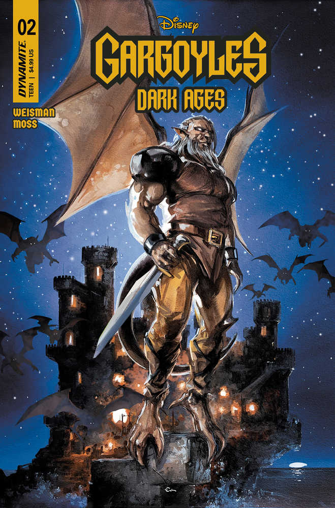 DYNAMITE COMIC BOOK Gargoyles Dark Ages #2 Cover A Crain