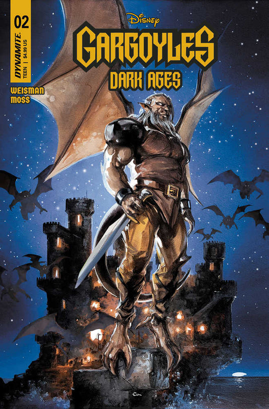 DYNAMITE COMIC BOOK Gargoyles Dark Ages #2 Cover A Crain