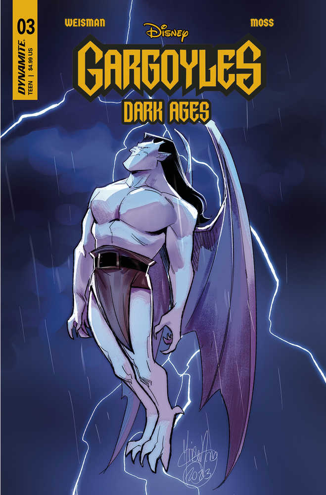 DYNAMITE COMIC BOOK Gargoyles Dark Ages #3 Cover C Andolfo