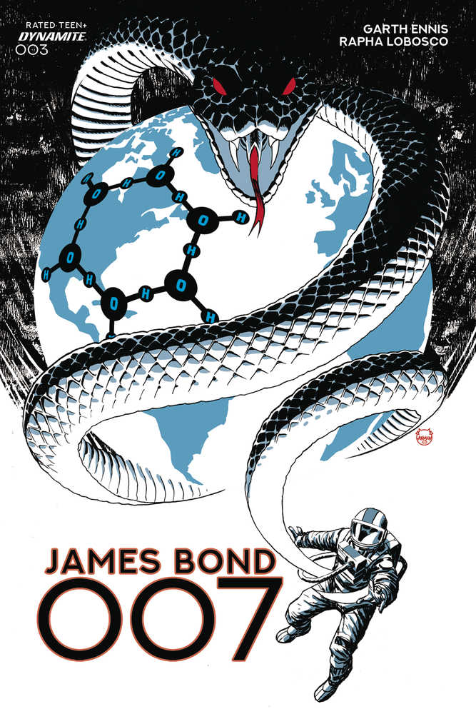 DYNAMITE COMIC BOOK James Bond 007 (2024) #3 Cover A Johnson