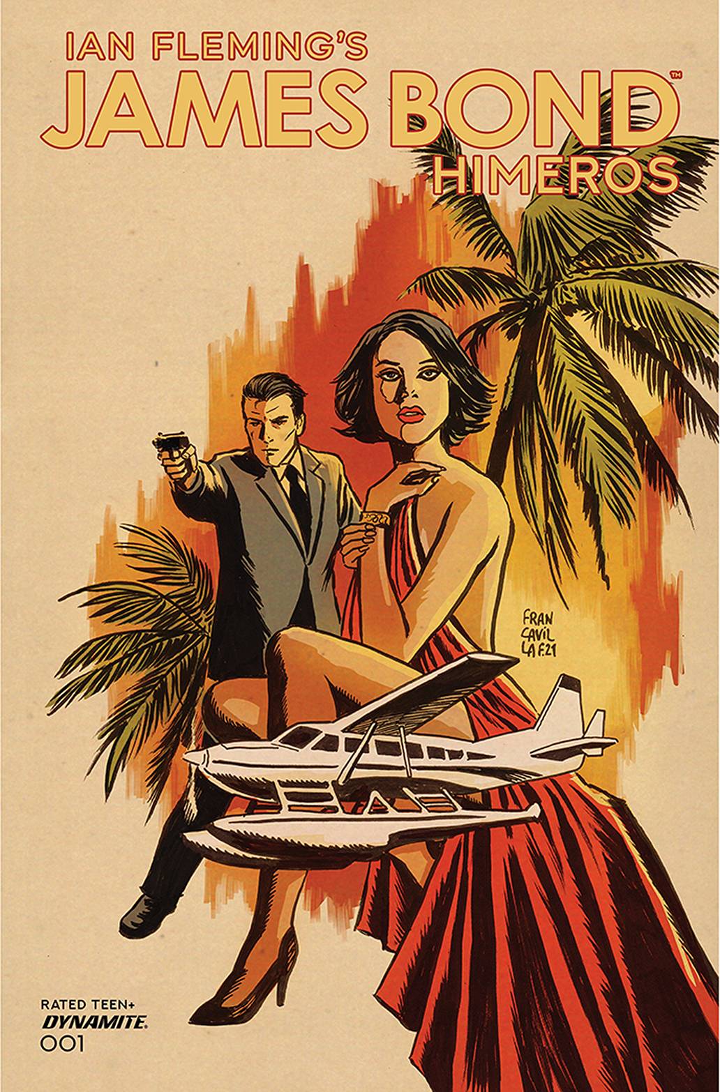 DYNAMITE COMIC BOOK JAMES BOND HIMEROS #1 CVR A FRANCAVILLA