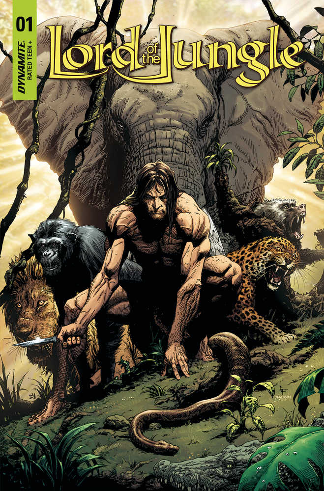 DYNAMITE COMIC BOOK Lord Of The Jungle #1 Cover A Frank